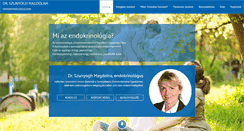 Desktop Screenshot of endokrinologus.com